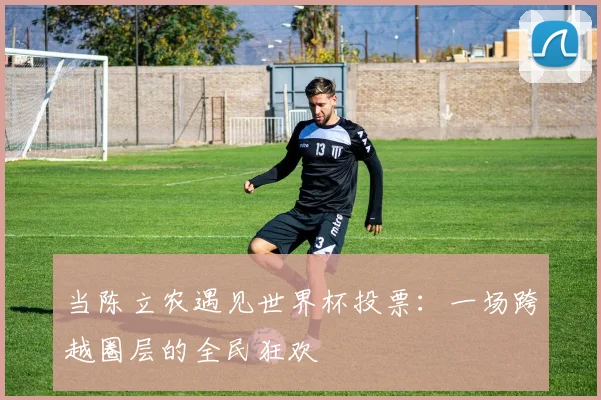 当陈立农遇见世界杯投票：一场跨越圈层的全民狂欢