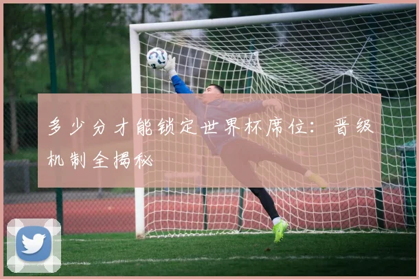 多少分才能锁定世界杯席位:晋级机制全揭秘
